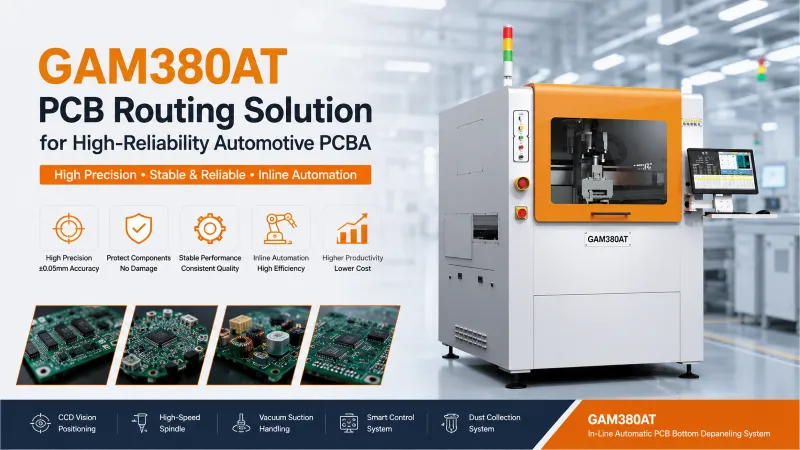 GAM380AT PCB Routing Solution for High-Reliability Automotive PCBA